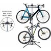 Raxgo Garage Bike Rack, Freestanding 2 Bicycle Storage with Adjustable Hooks RGFSBR2